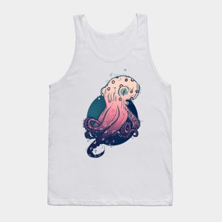 Pink octopus Tank Top